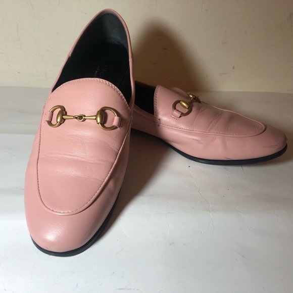 Gucci Leather Loafers Flat Shoes Women’s size 37.5 US 6.5 - Picture 11 of 16